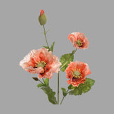 Narancssárga színű mű pipacs virág.